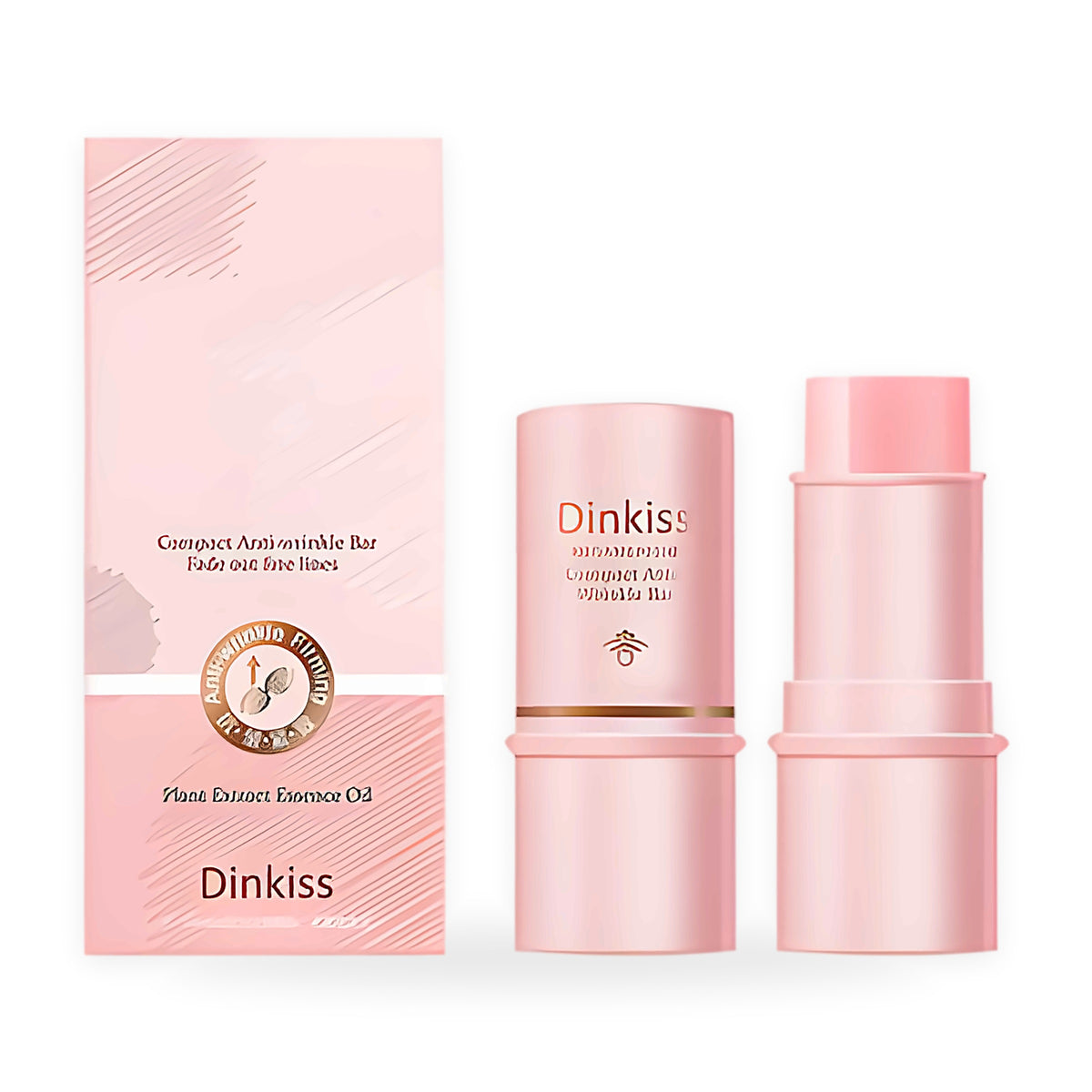 Collagen multi balm stick on a white background