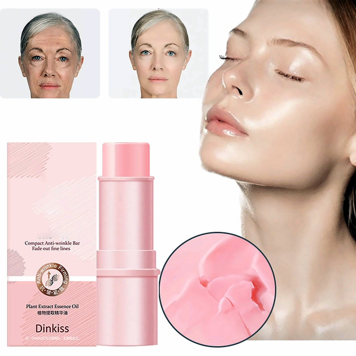 Collagen multi balm stick in use