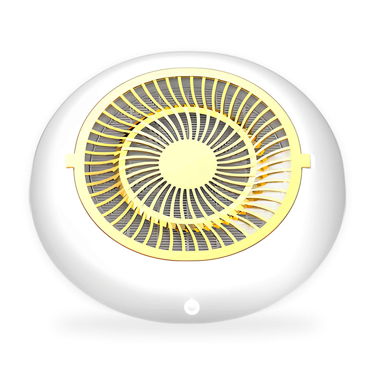 Nail dust collector on a white background