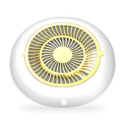 Nail dust collector on a white background