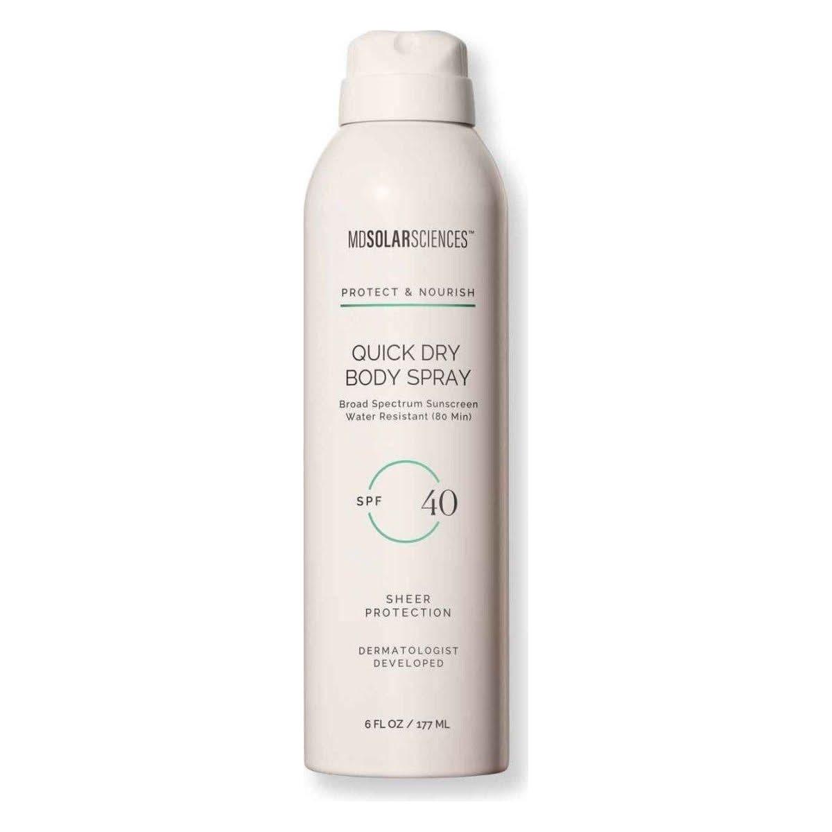 Fast Dry Body Sunscreen Spray SPF 40 - Mycosmeticslondon