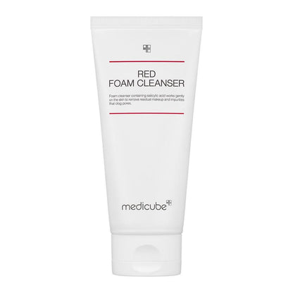 Gentle Red Foaming Face Cleanser 120ml - Mycosmeticslondon