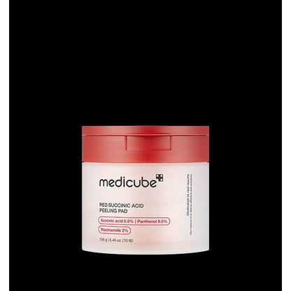 Gentle Exfoliating Face Pads with Succinic Acid