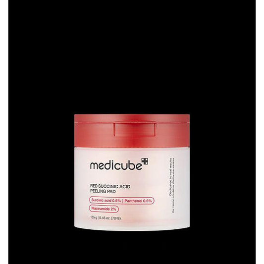 Gentle Exfoliating Face Pads with Succinic Acid - Mycosmeticslondon
