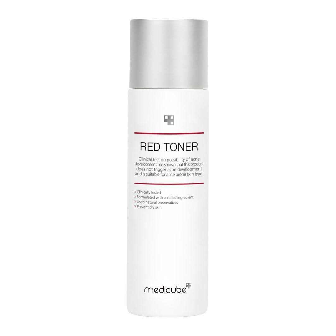 Gentle Red Toner 100ml - Calming Hydrating Skin Toner - Mycosmeticslondon