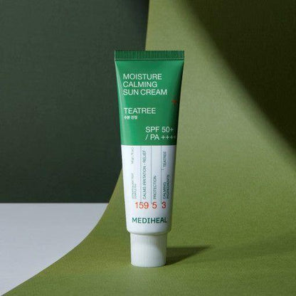 Gentle Soothing Sunscreen SPF 50+ Tea Tree 50ml - Mycosmeticslondon
