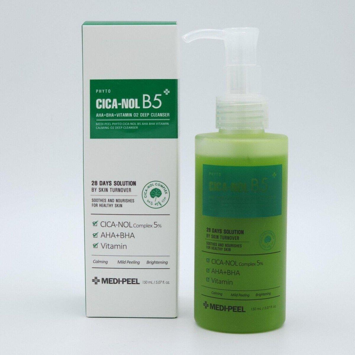 Gentle Daily Facial Cleanser with AHA BHA and Vitamin - Mycosmeticslondon