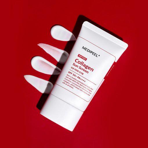 Protective Collagen Daily Sunscreen SPF50+ Anti Aging Cream - Mycosmeticslondon