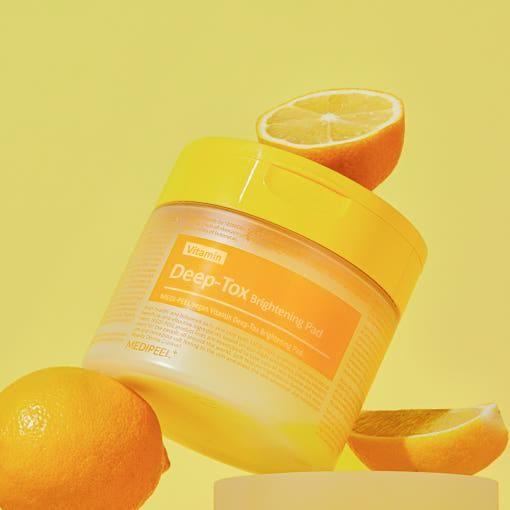 Natural Brightening Facial Pads - 70 Count