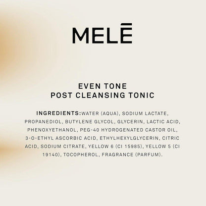 Glowing Skin Daily Toner with Lactic Acid & Vitamin C