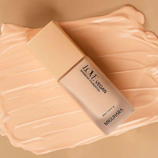 Natural Vegan Foundation SPF30 Moisturizing Full Cover Makeup