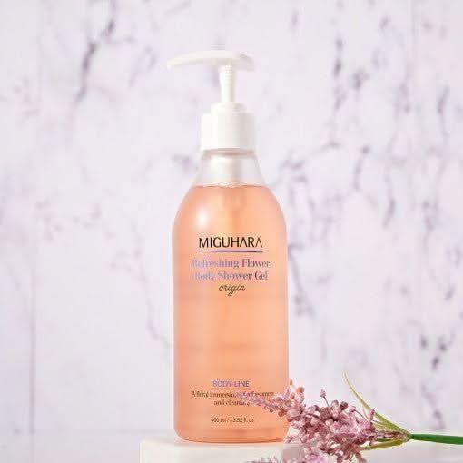 Calming Floral Body Wash Gentle Cleanser 500ml - Mycosmeticslondon