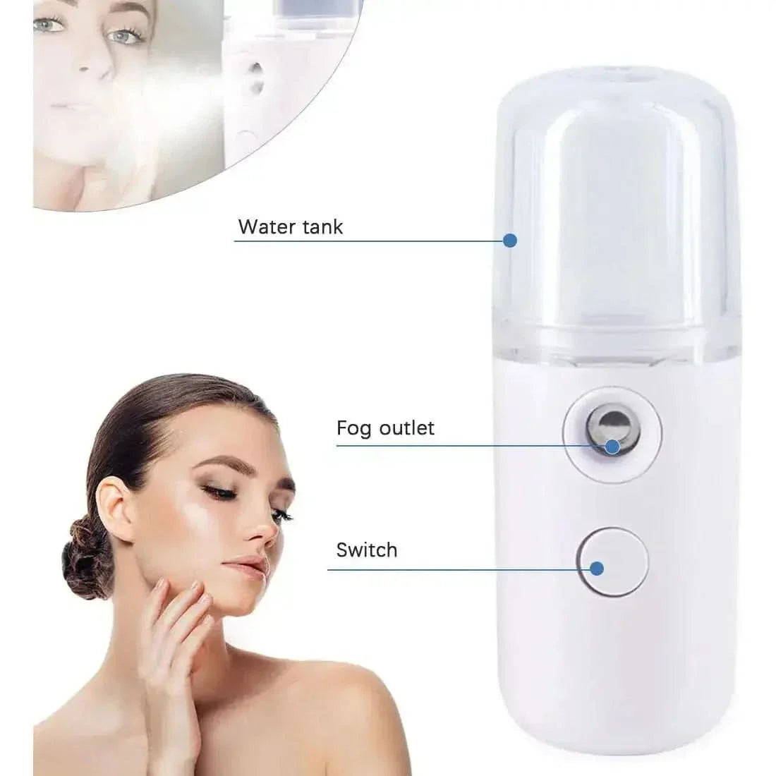 Compact Portable Face Steamer