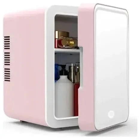 Portable 4L Cosmetic Fridge with LED Light