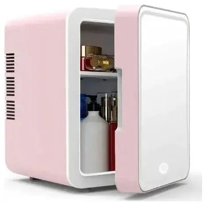 Portable 4L Cosmetic Fridge with LED Light