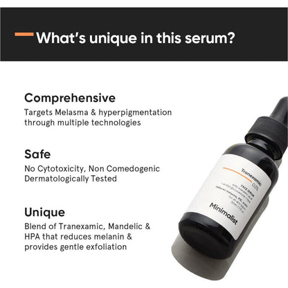 Natural Dark Spot Face Serum 30ml - Reduces Acne Scars