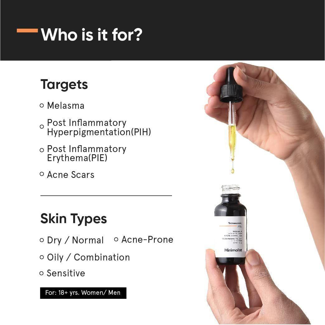 Natural Dark Spot Face Serum 30ml - Reduces Acne Scars