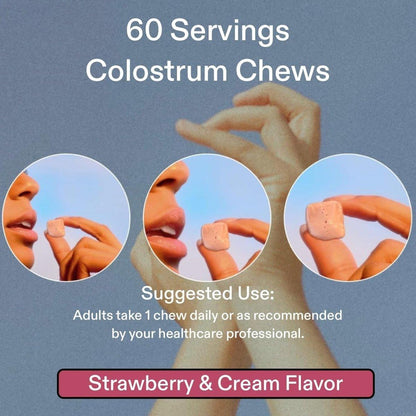 Natural Strawberry Immune Boost Chews