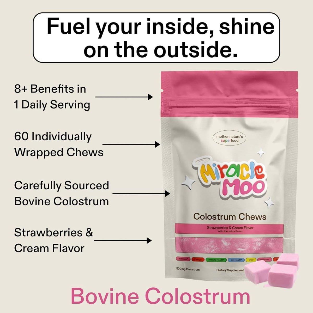 Natural Strawberry Immune Boost Chews