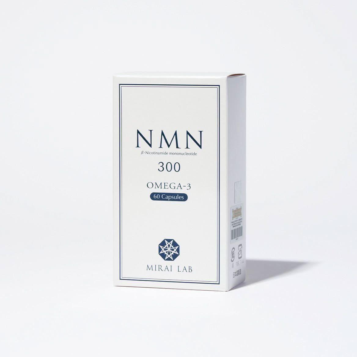 Premium NMN 300mg Omega 3 Tablets for Anti Aging - Mycosmeticslondon