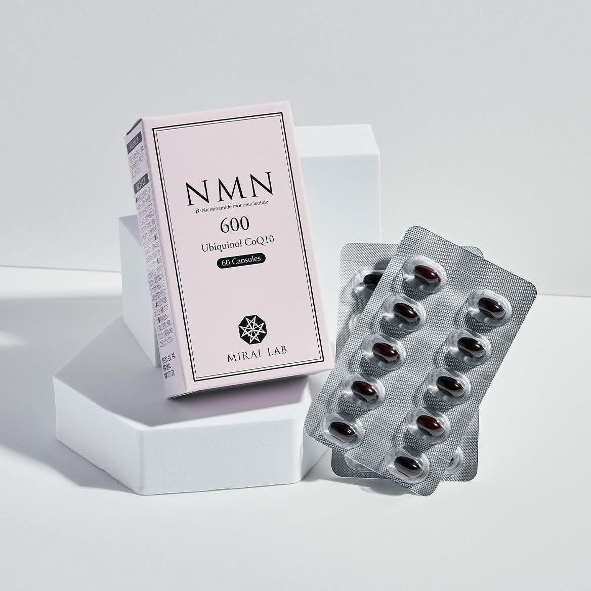 Powerful NMN 600+ CoQ10 - 60 Tablets | Boost Energy & Anti Aging