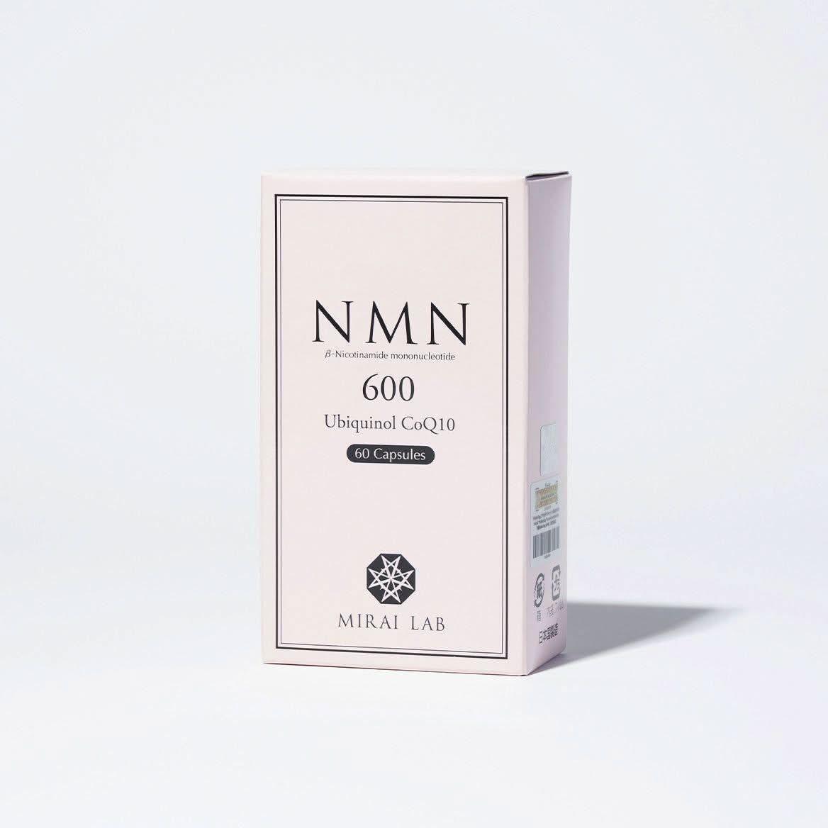 Powerful NMN 600+ CoQ10 - 60 Tablets | Boost Energy & Anti Aging - Mycosmeticslondon