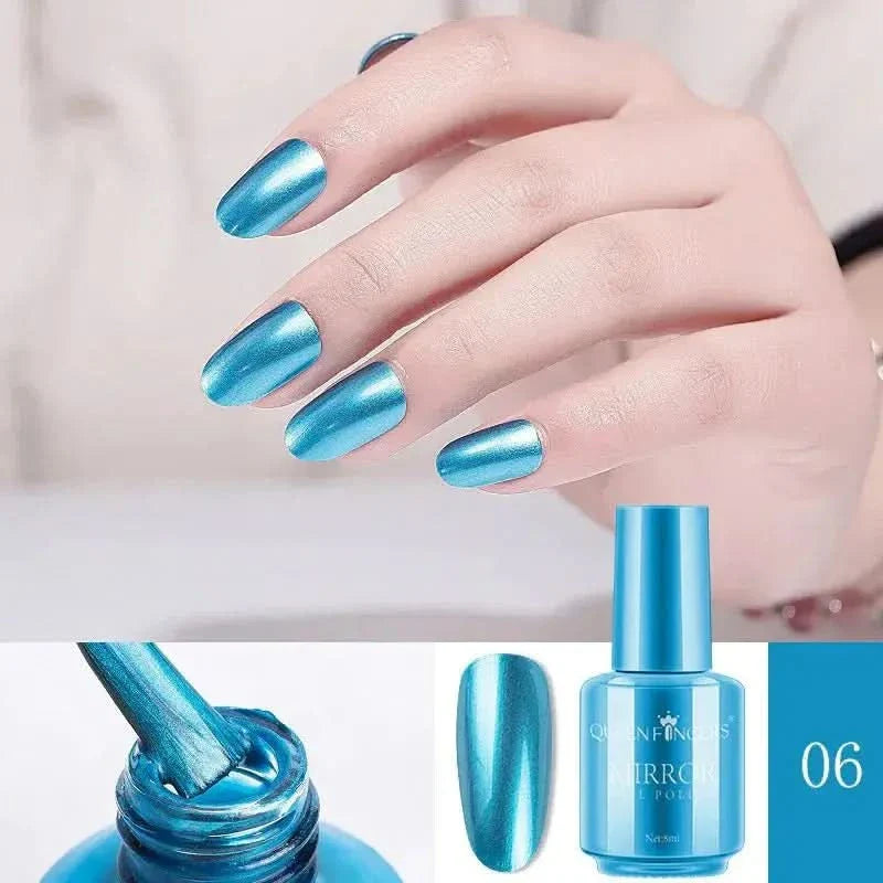 Shiny Metallic Nail Varnish 8ml