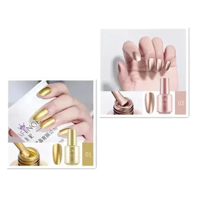 Shiny Metallic Nail Varnish 8ml