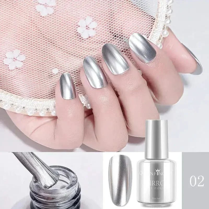 Shiny Metallic Nail Varnish 8ml