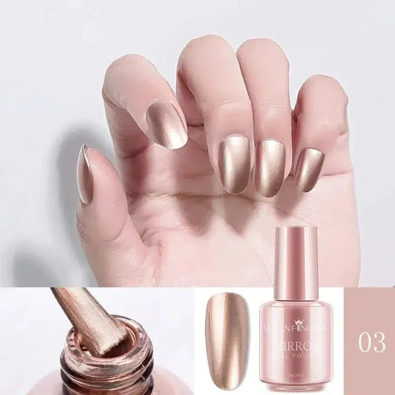 Shiny Metallic Nail Varnish 8ml