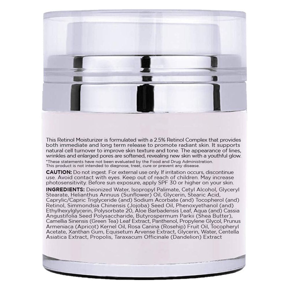 Hydrating Anti Aging Retinol Face Cream - 50ml
