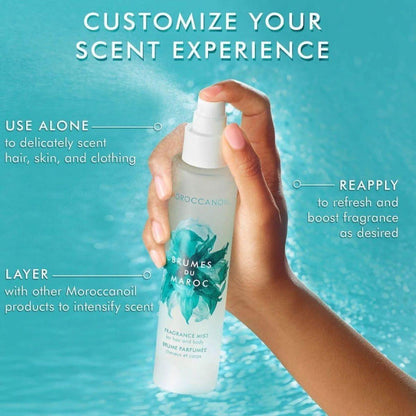 Luxurious Hair and Body Spray with SPF Protection