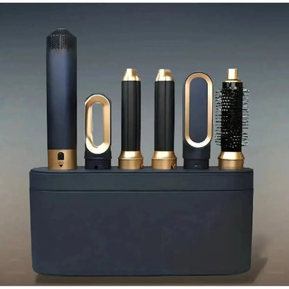 5-in-1 Hair Curler and Straightener Set