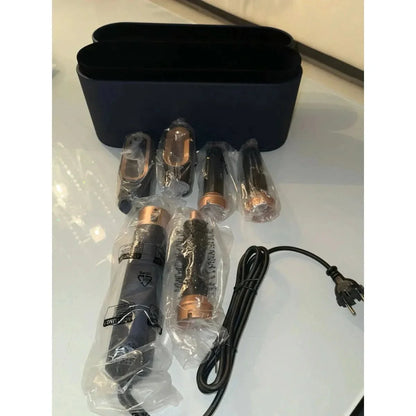 5-in-1 Hair Curler and Straightener Set