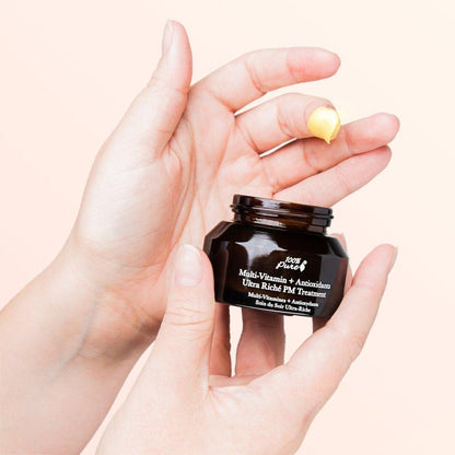 Intensive Night Moisturizer with Vitamins for Glowing Skin
