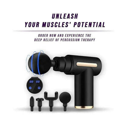 Portable Deep Tissue Massager Gun 6 Speed