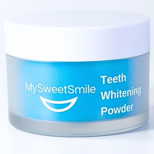 Natural Teeth Whitening Powder 6 Month Supply - Mycosmeticslondon
