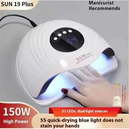 Professional 150W UV Nail Lamp with Fast Curing Blue Light