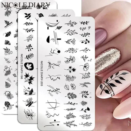 Decorative Nail Stamp Plate Set - Mycosmeticslondon