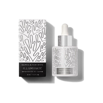Natural Glow Face Serum with Hyaluronic Acid & Vitamin C - Mycosmeticslondon