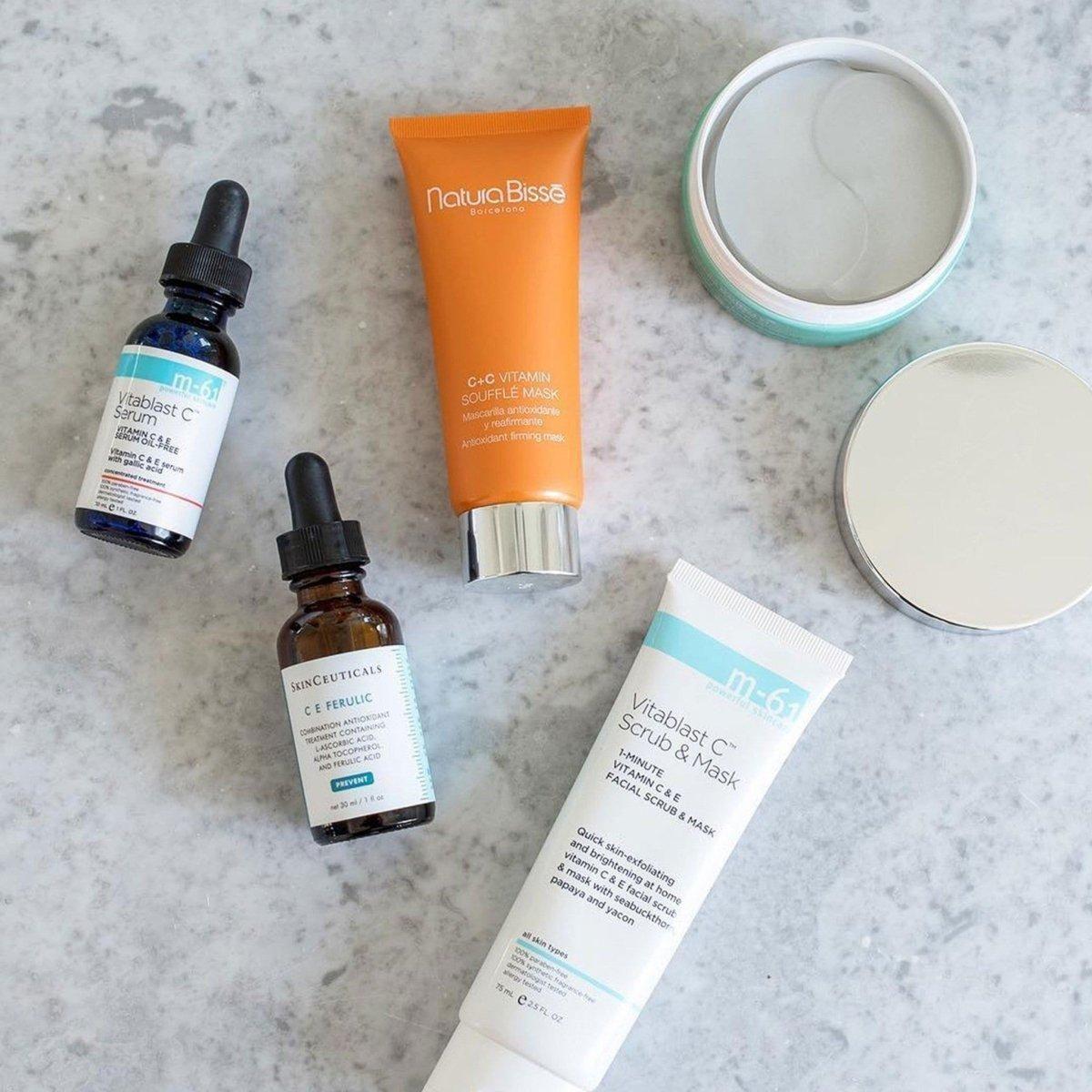 Brightening Anti Aging Face Mask with Vitamin C