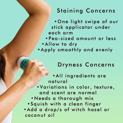 Natural Charcoal Deodorant for Sensitive Skin