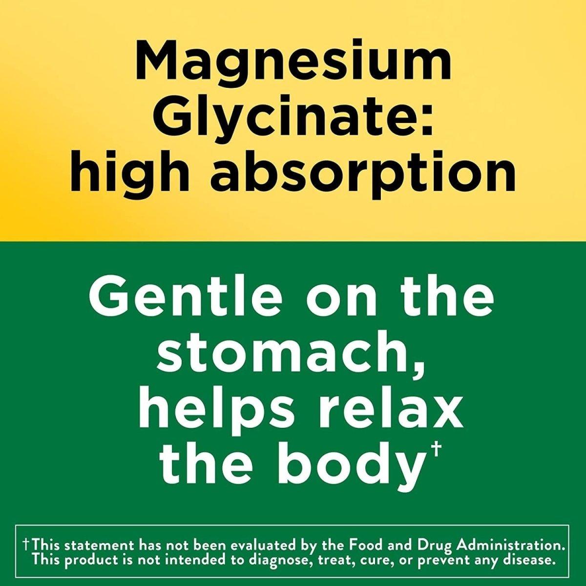 High Potency Magnesium Supplement 200mg - 180 Capsules