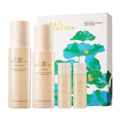 Natural Snail Repair Skin Care Kit - 4 Piece Set