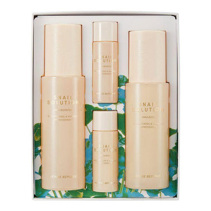 Natural Snail Repair Skin Care Kit - 4 Piece Set