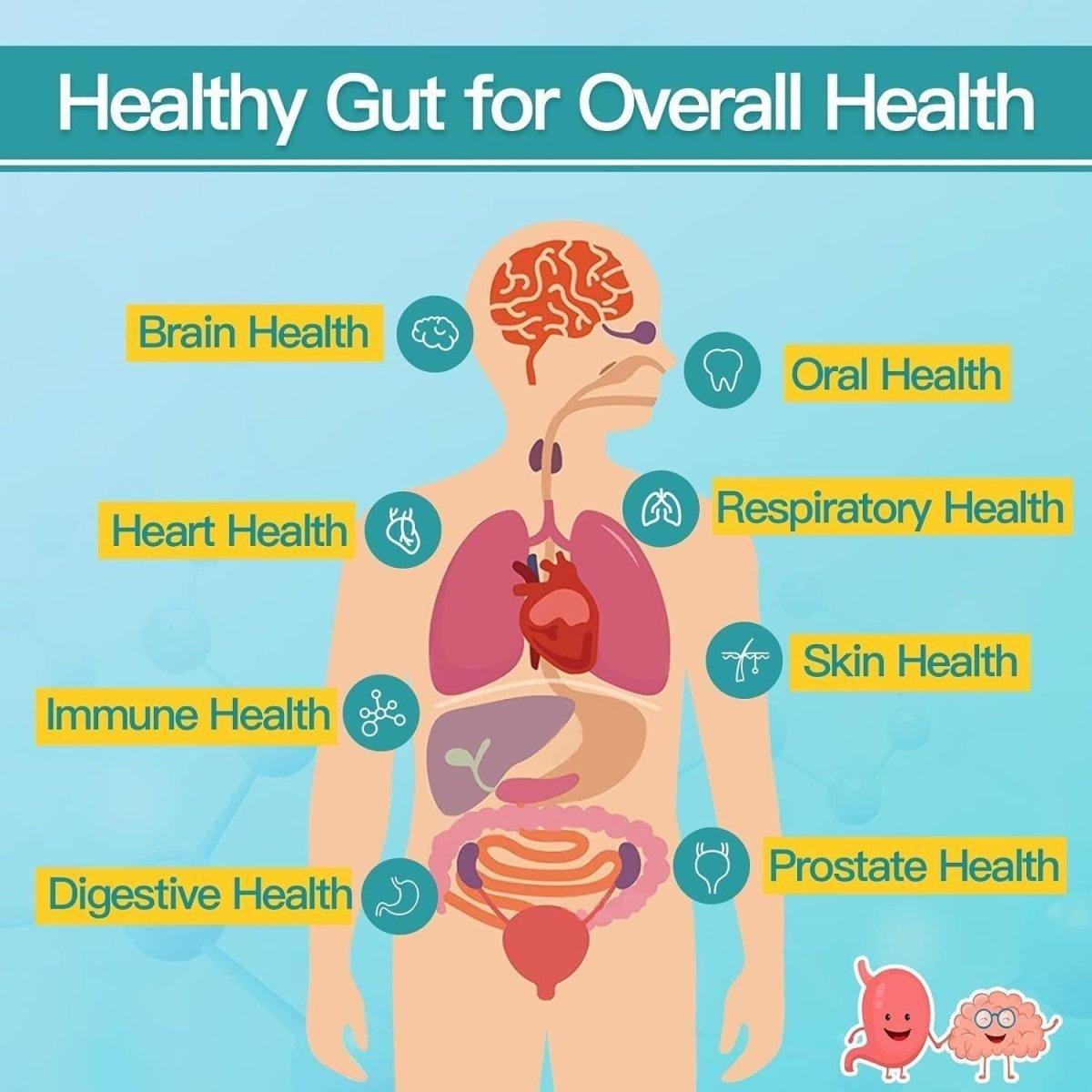 Powerful Probiotics for Men - 60 Billion CFU Tablets