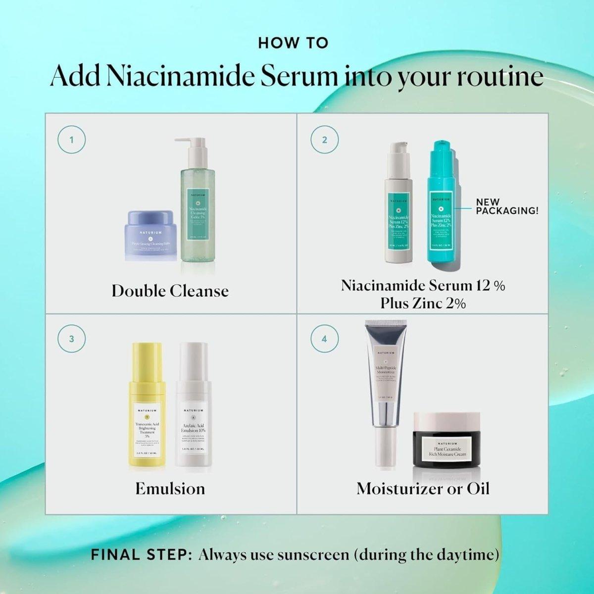 Intensive Niacinamide Serum 12% for Glowing Skin