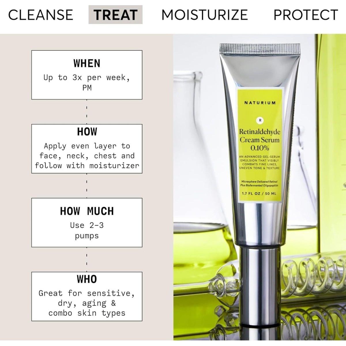 Powerful Anti Aging Night Serum 0.10% Retinal