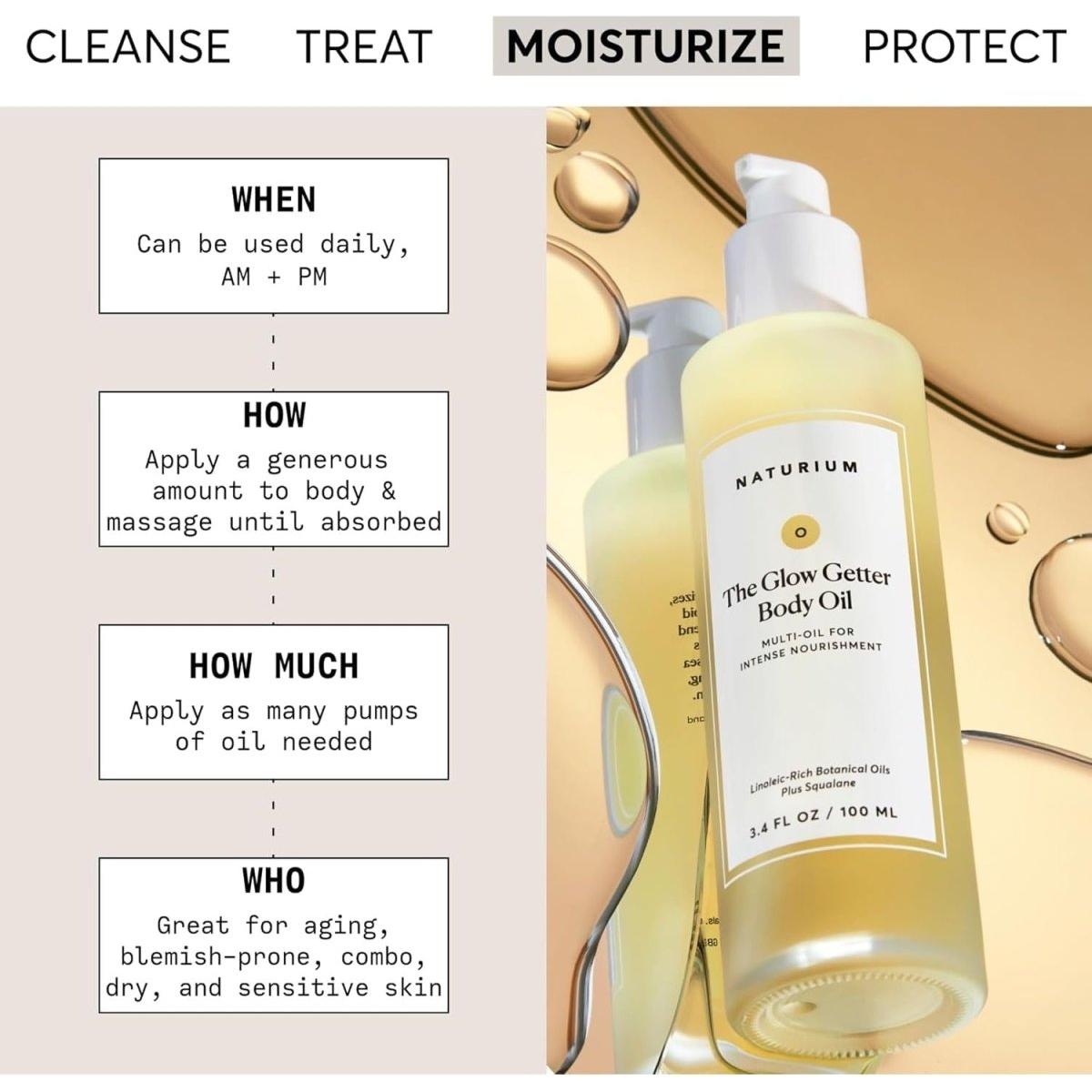 Nourishing Body Oil For Glowing Skin