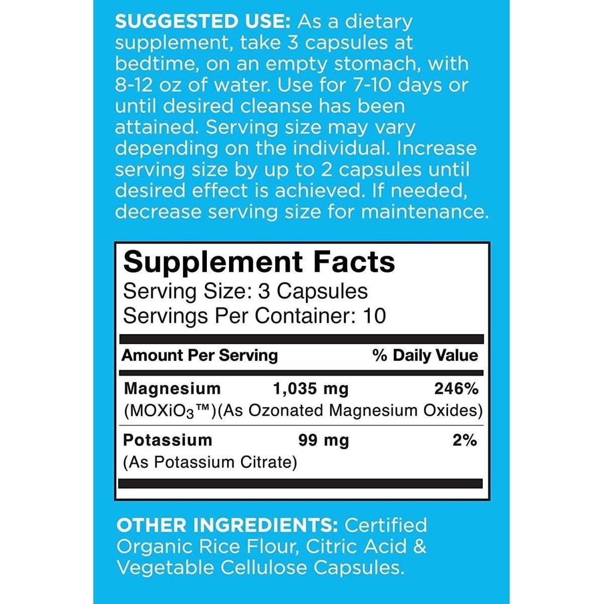 Natural Colon Detox Cleanse Supplement